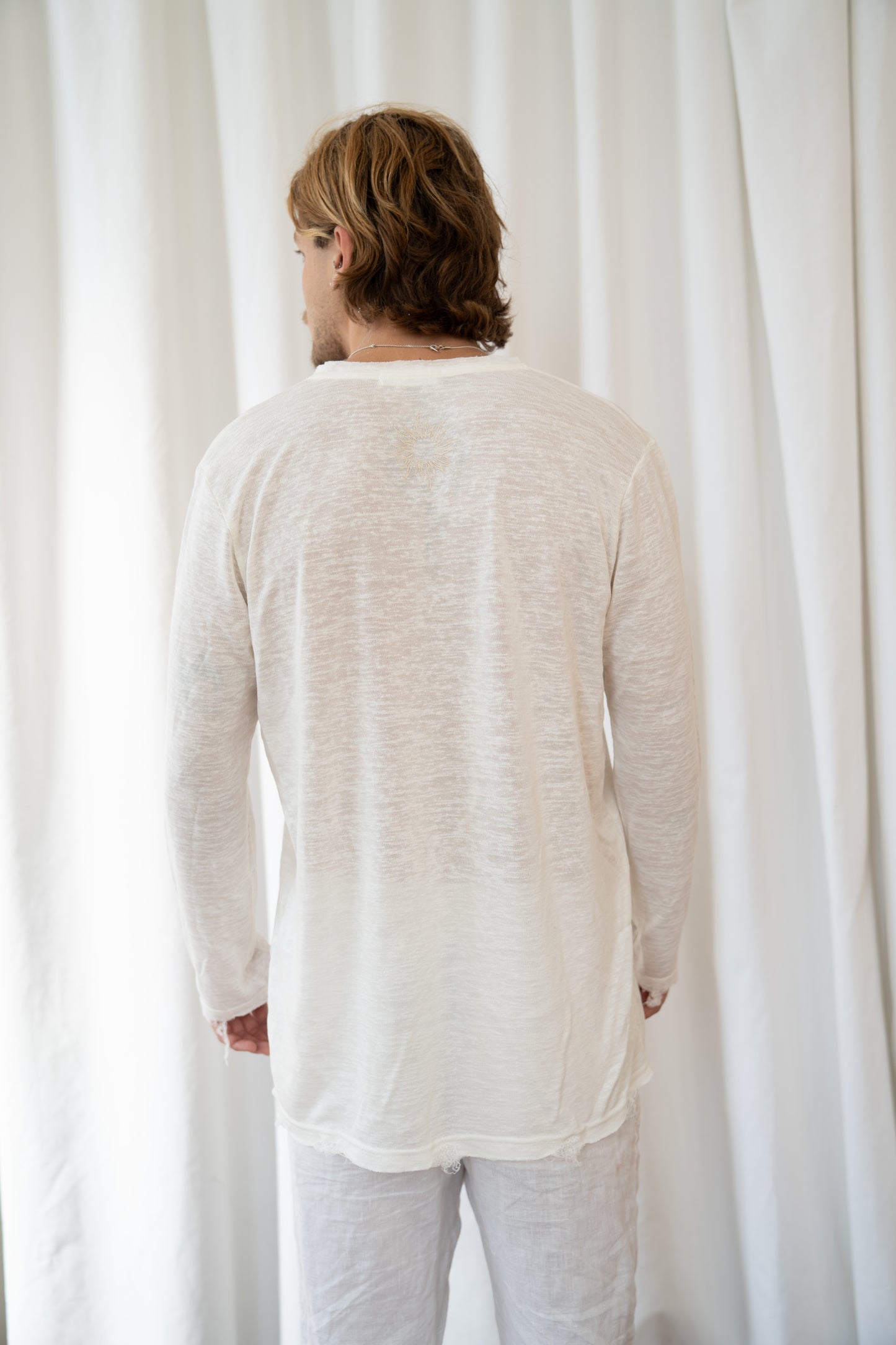 YS Relax Long Sleeve White