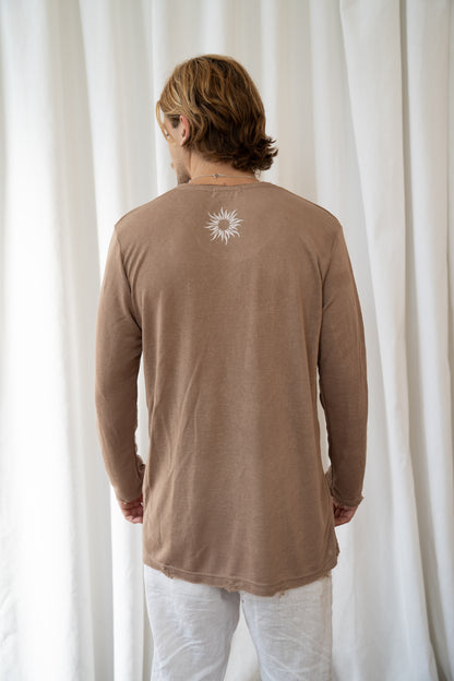 YS Relax Long Sleeve Sandstone